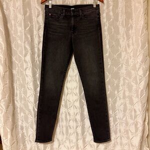 Hudson Jeans Dark Gray Skinny Stretch Jeans